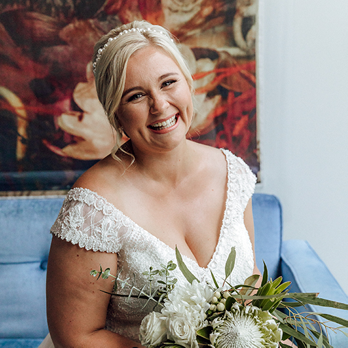 Special occasion bride party makeup